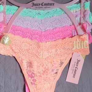 Juicy Couture thongs size large